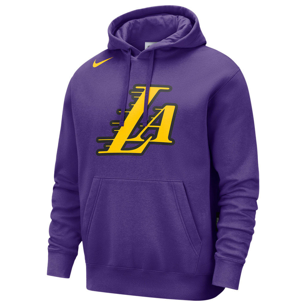 [FZ0599-504] MENS NIKE NBA LAKERS CLUB PULLOVER HOODIE CITY EDITION
