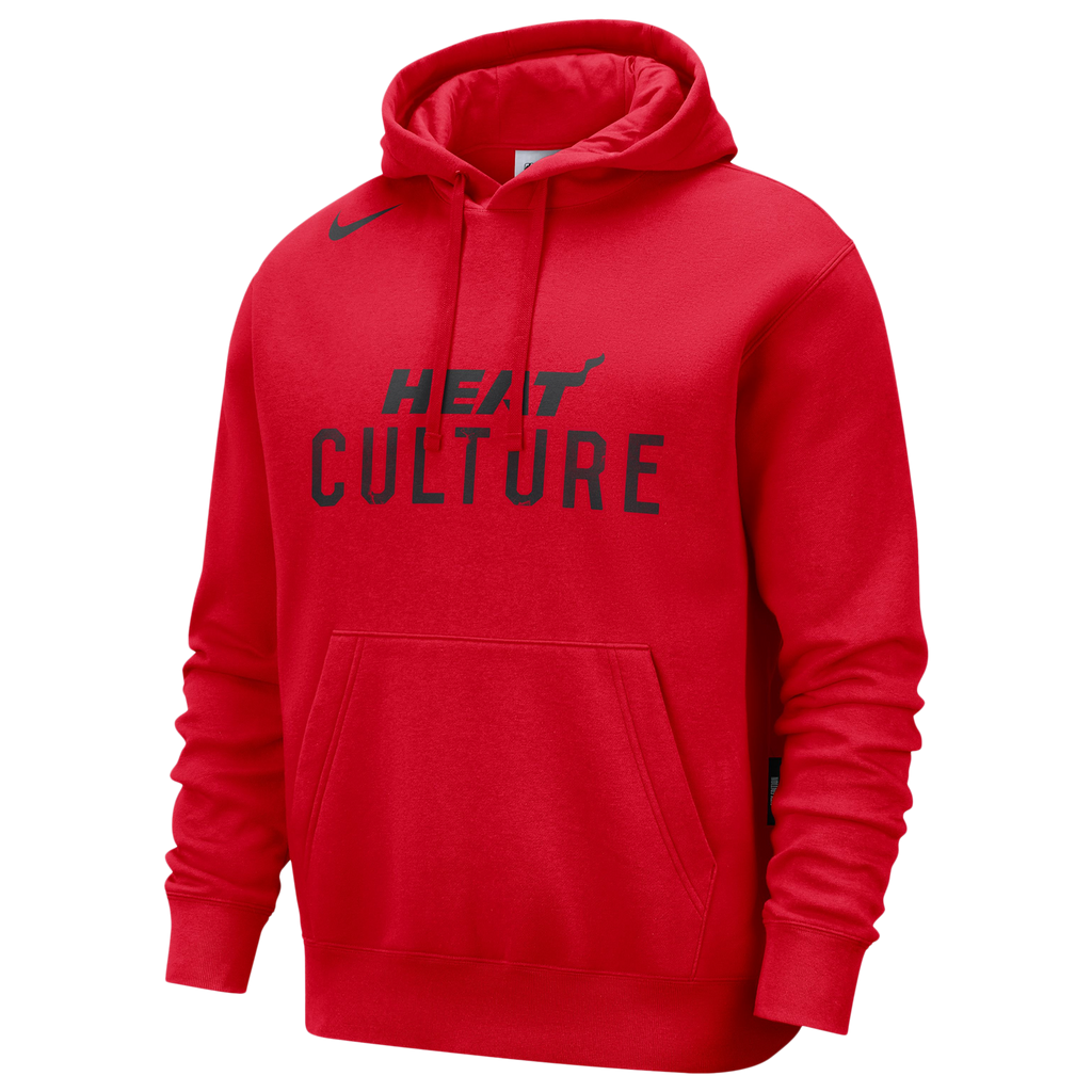 [FZ0603-657] MENS NIKE NBA HEAT CLUB PULLOVER HOODIE CITY EDITION