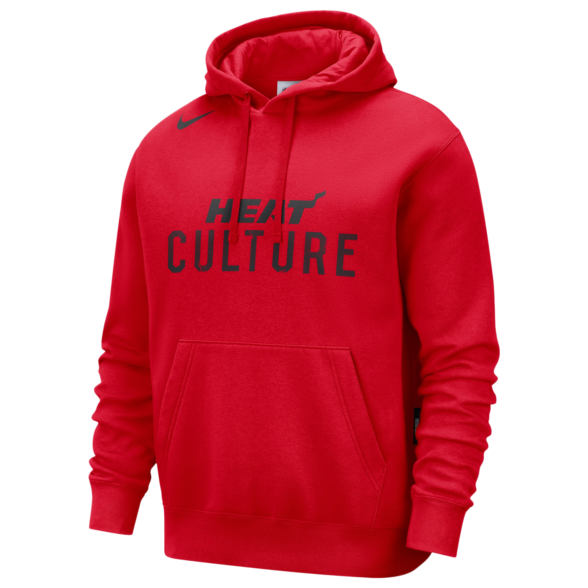 [FZ0603-657] MENS NIKE NBA HEAT CLUB PULLOVER HOODIE CITY EDITION