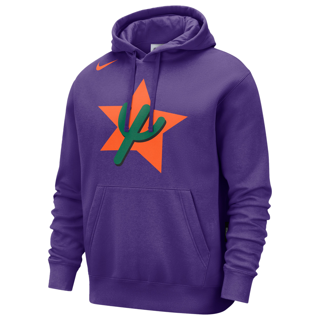 [FZ0607-504] MENS NIKE NBA SUNS CLUB PULLOVER HOODIE CITY EDITION