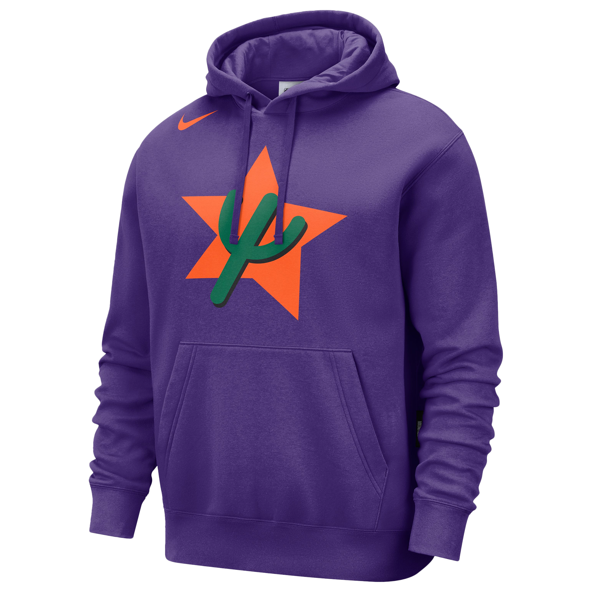 [FZ0607-504] MENS NIKE NBA SUNS CLUB PULLOVER HOODIE CITY EDITION
