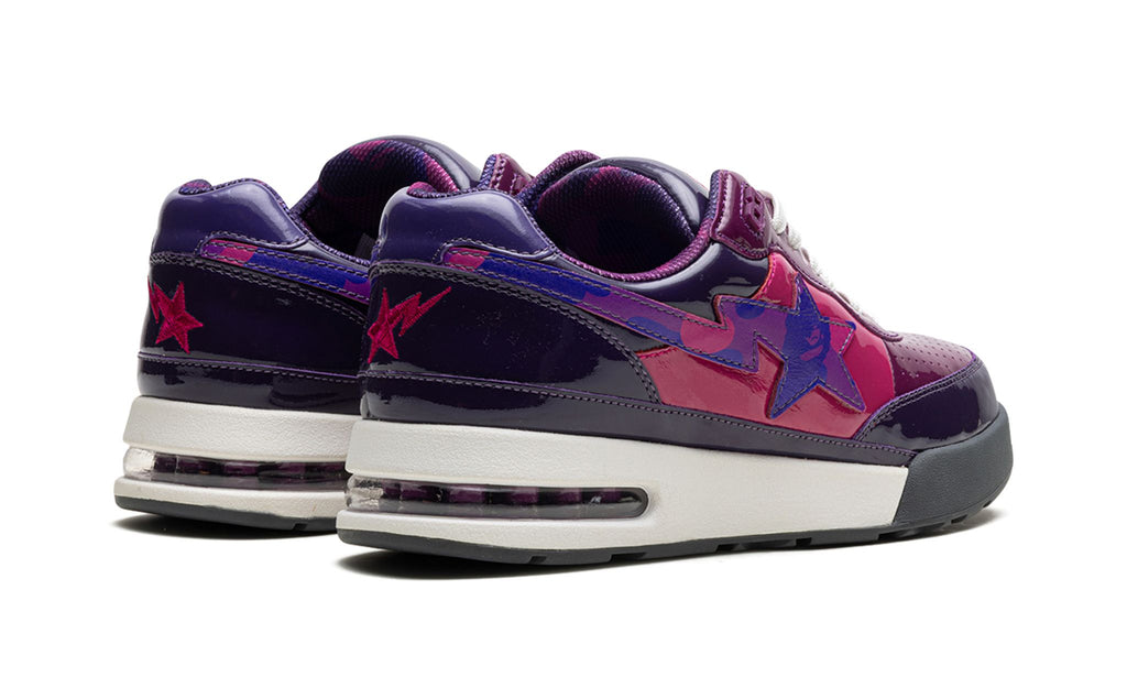 [1I80191003-PUR] Mens A Bathing Ape Bape Road Sta 'Patent Leather Purple (2022)'