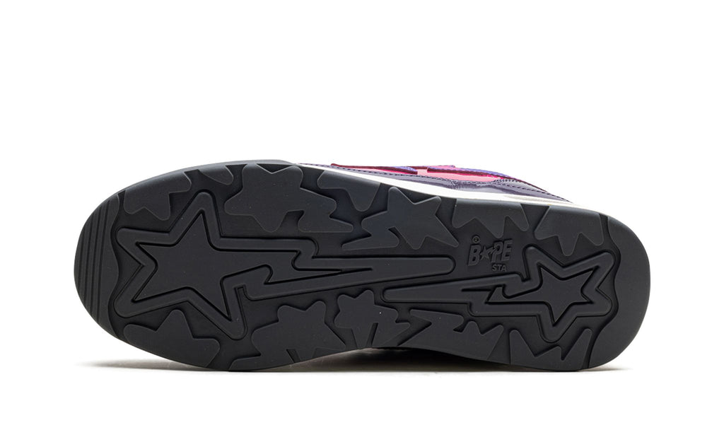 [1I80191003-PUR] Mens A Bathing Ape Bape Road Sta 'Patent Leather Purple (2022)'
