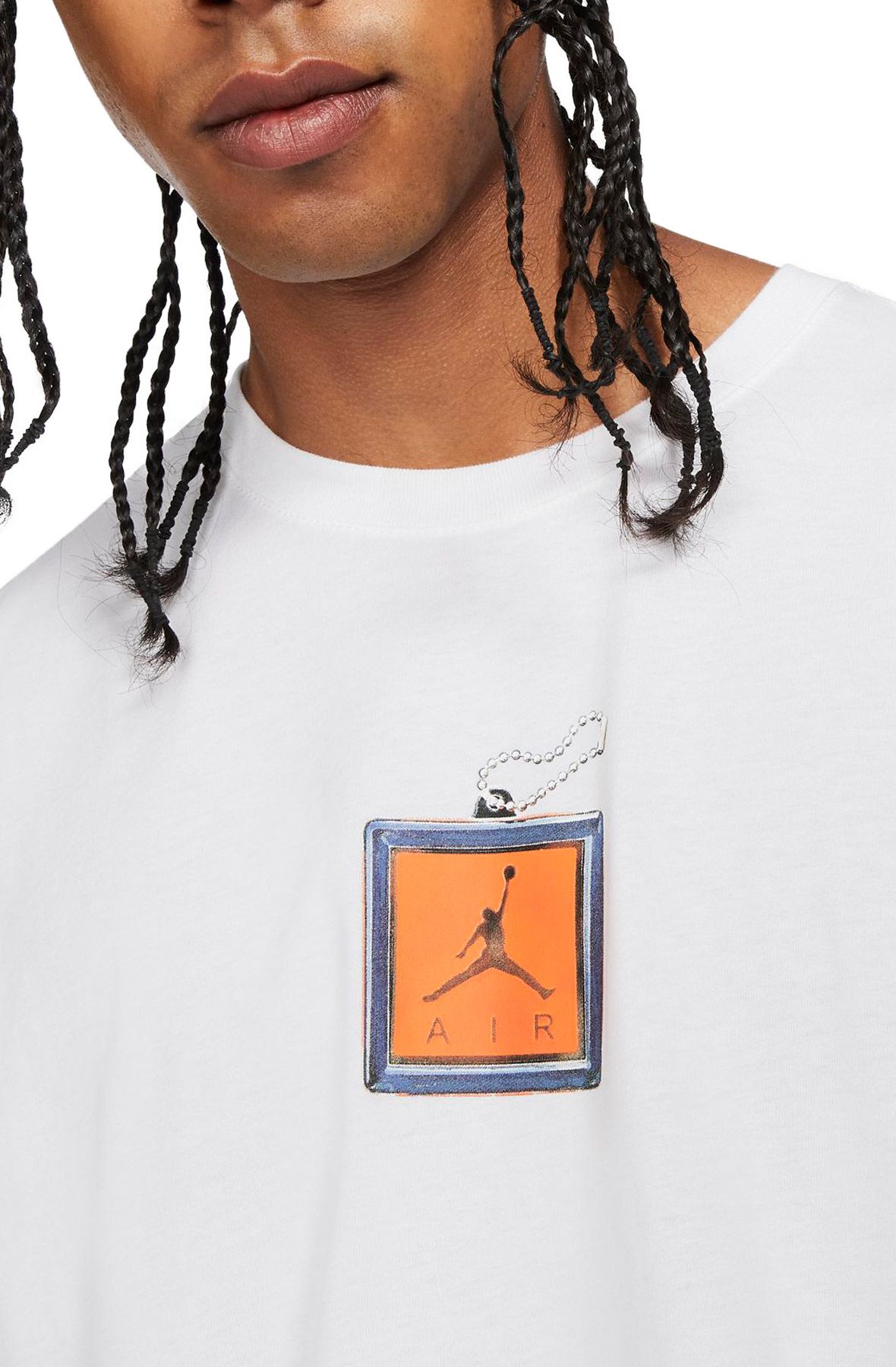 [CV5157-100] MENS AIR JORDAN KEYCHAIN SHORT SLEEVE TEE SHIRT