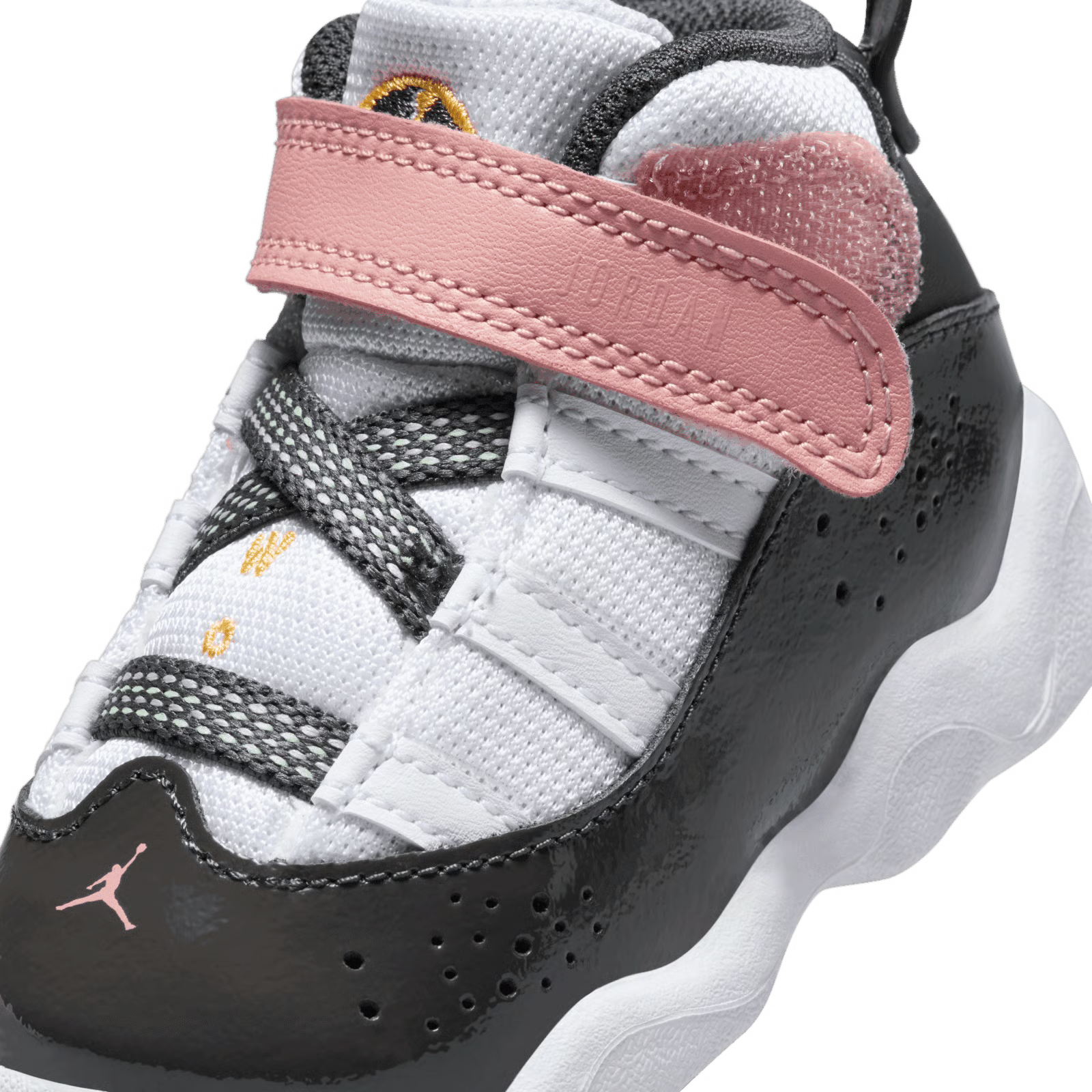 [DV3179-101] TODDLERS AIR JORDAN 6 RINGS 'WHITE RED STARDUST'