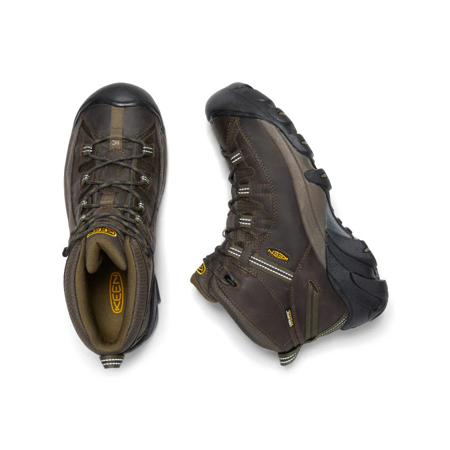 [1017346] MENS KEEN TARGHEE II MID WATERPROOF HIKING BOOTS