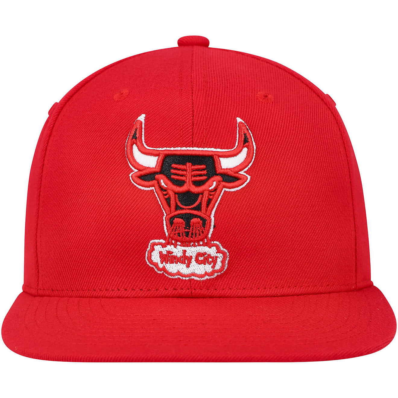 MENS MITCHELL & NESS NBA TEAM GROUND 2.0 FITTED HWC BULLS