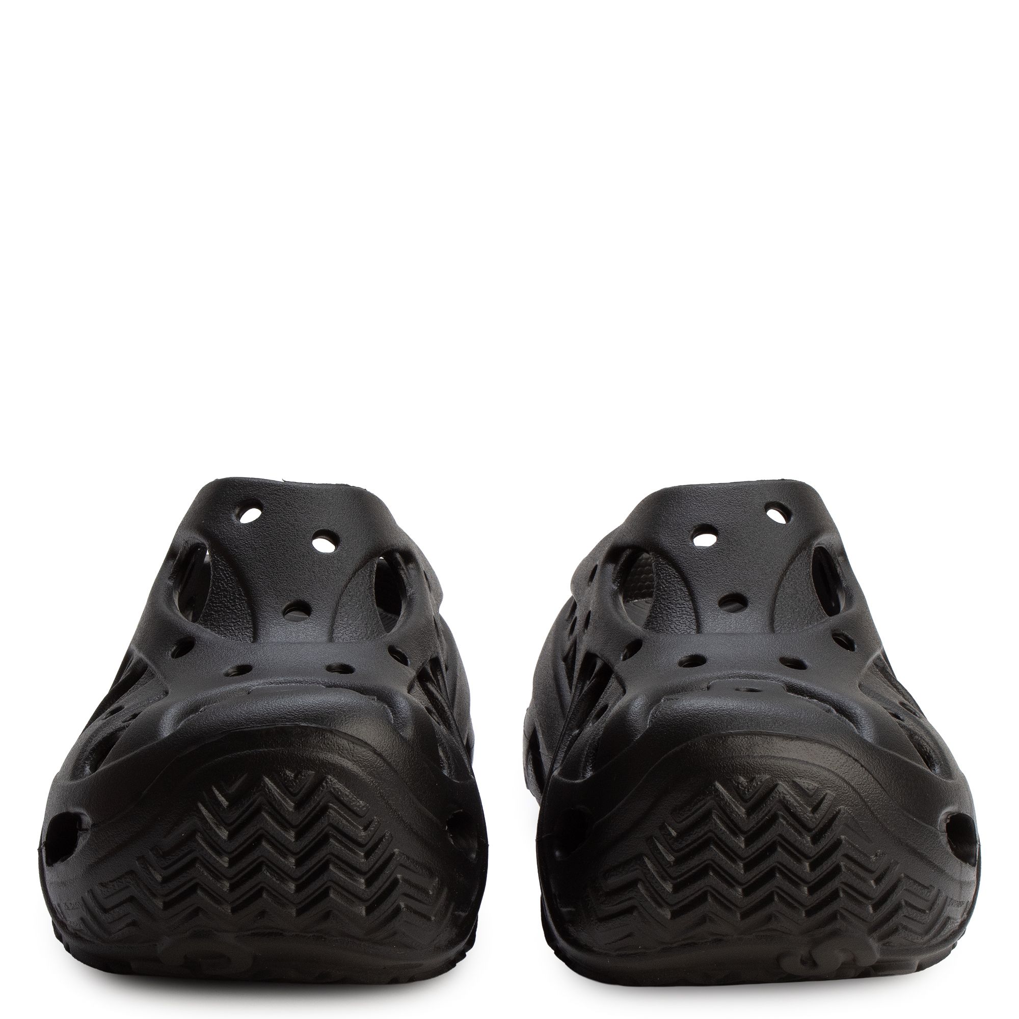[211141-001] WOMENS CROCS CAGED CLOG 'BLACK'