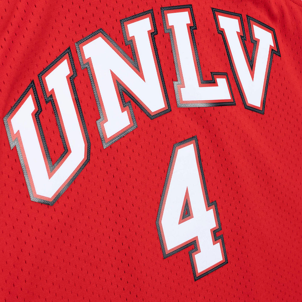 MENS MITCHELL & NESS NCAA DARK JERSEY UNLV 1989 LARRY JOHNSON
