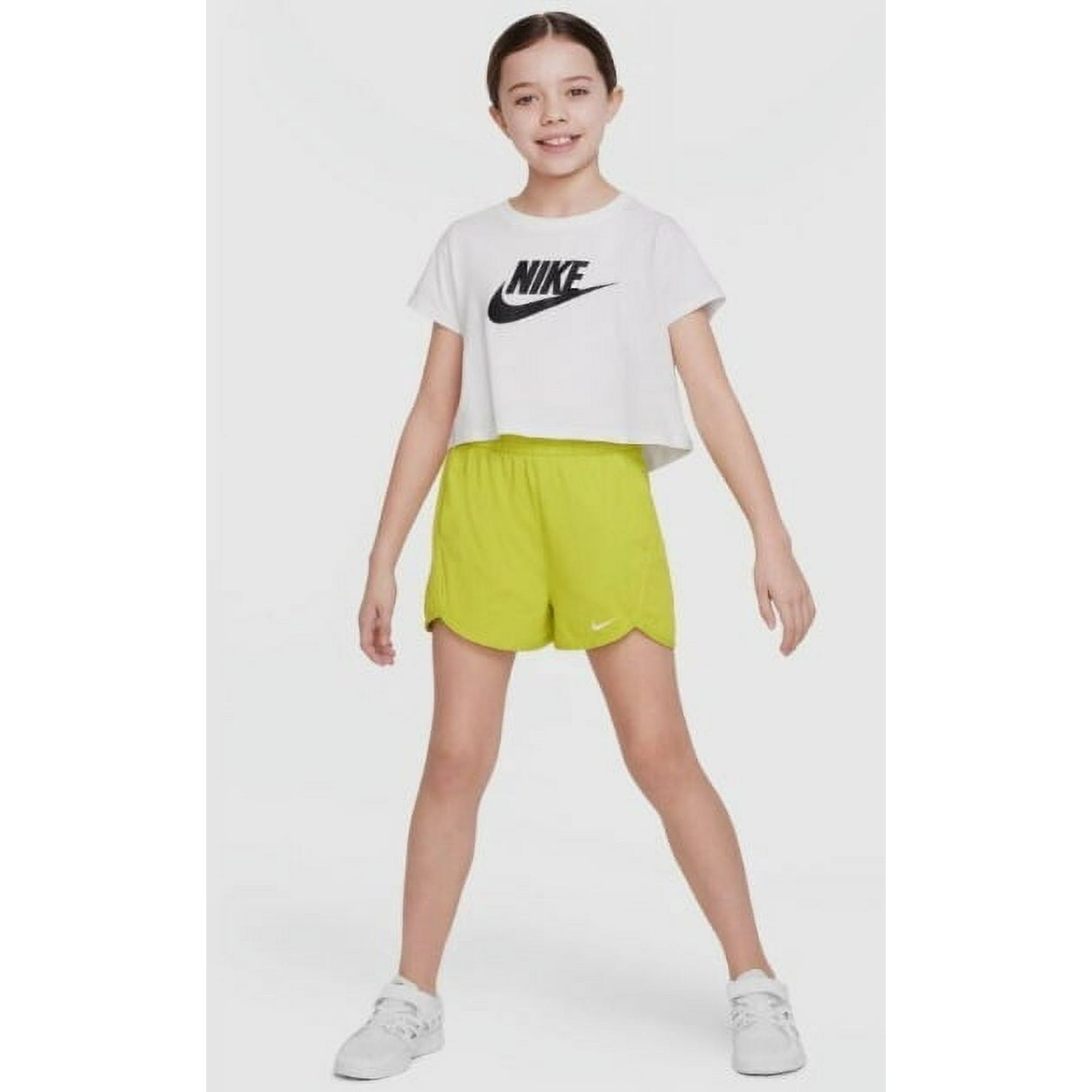 [DX4965-308] YOUTH GIRLS NIKE DRI-FIT BREEZY 5" HIGH-WAISTED TRAINING SHORTS