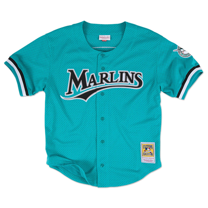 Mens Mitchell & Ness MLB BP JERSEY MARLINS 1995 ANDRE DAWSON