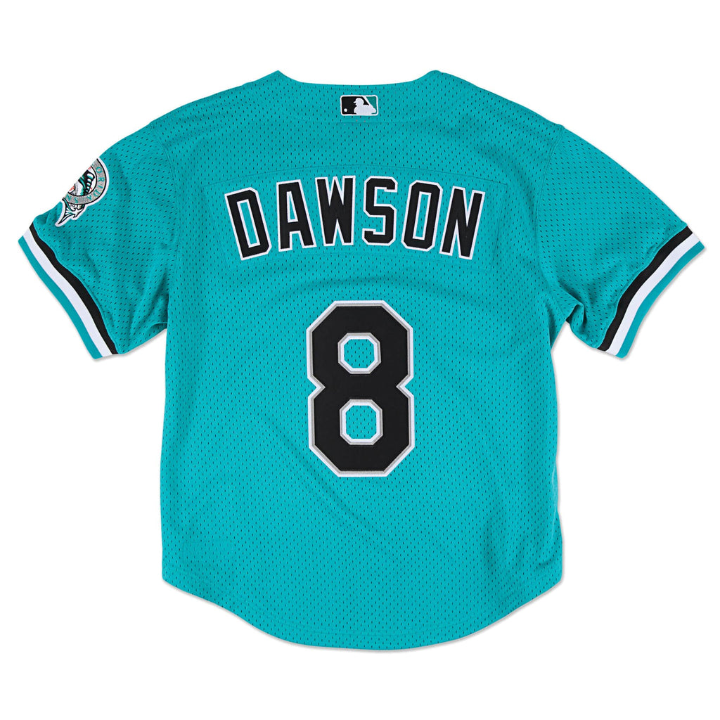 Mens Mitchell & Ness MLB BP JERSEY MARLINS 1995 ANDRE DAWSON