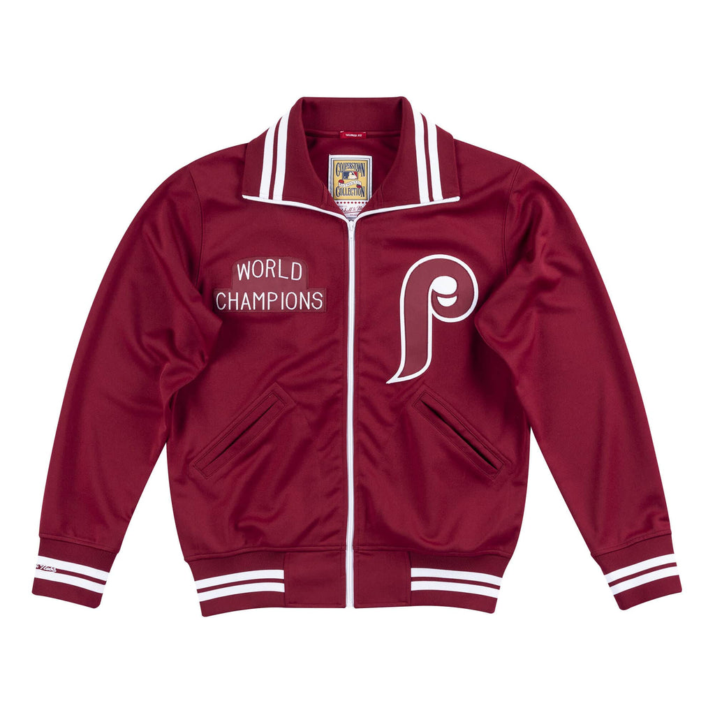 Mens Mitchell & Ness MLB BP JACKET PHILLIES 81