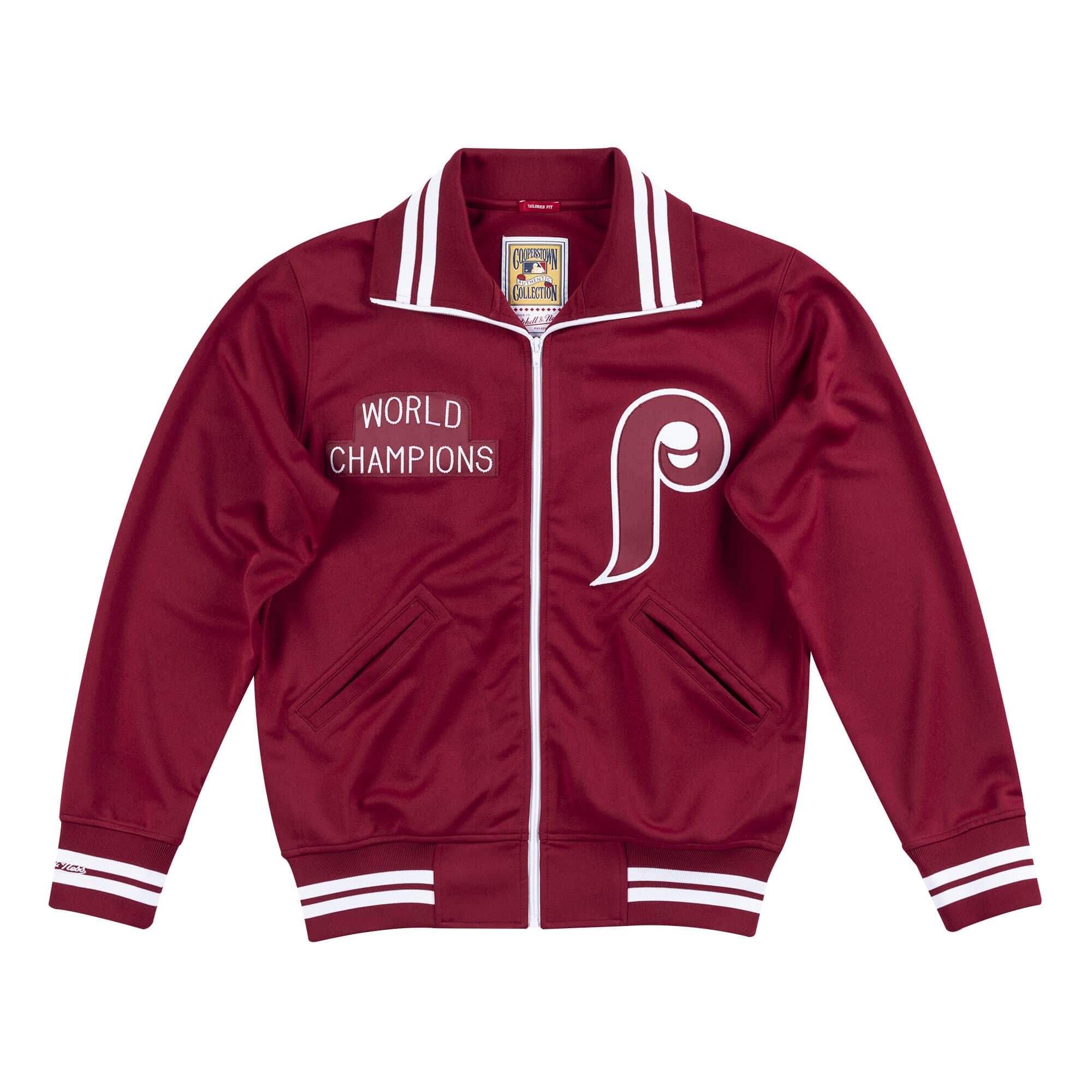 Mens Mitchell & Ness MLB BP JACKET PHILLIES 81