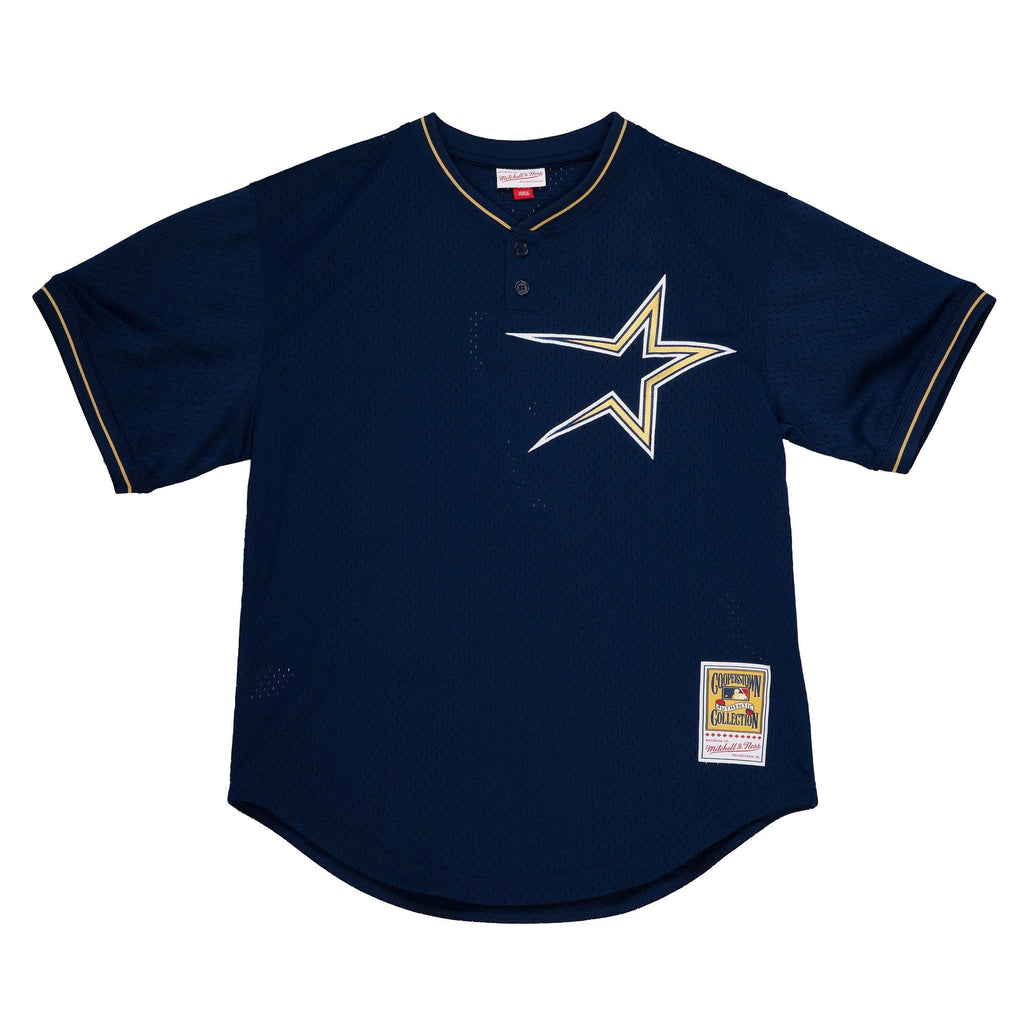 Mens Mitchell & Ness MLB AUTHENTIC BP JERSEY - PULLOVER ASTROS 1997 CRAIG BIGGIO