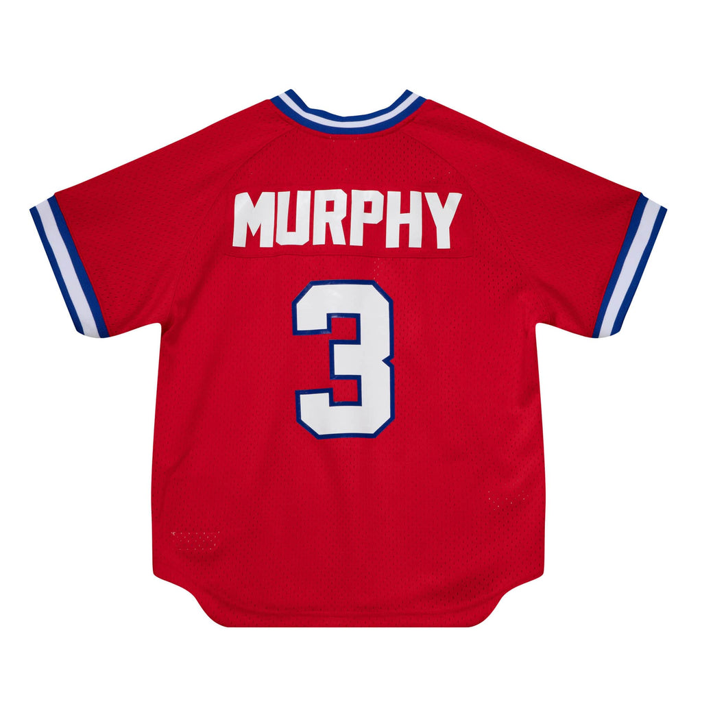 MENS MITCHELL & NESS MLB AUTHENTIC BP JERSEY - PULLOVER BRAVES 1980 DALE MURPHY