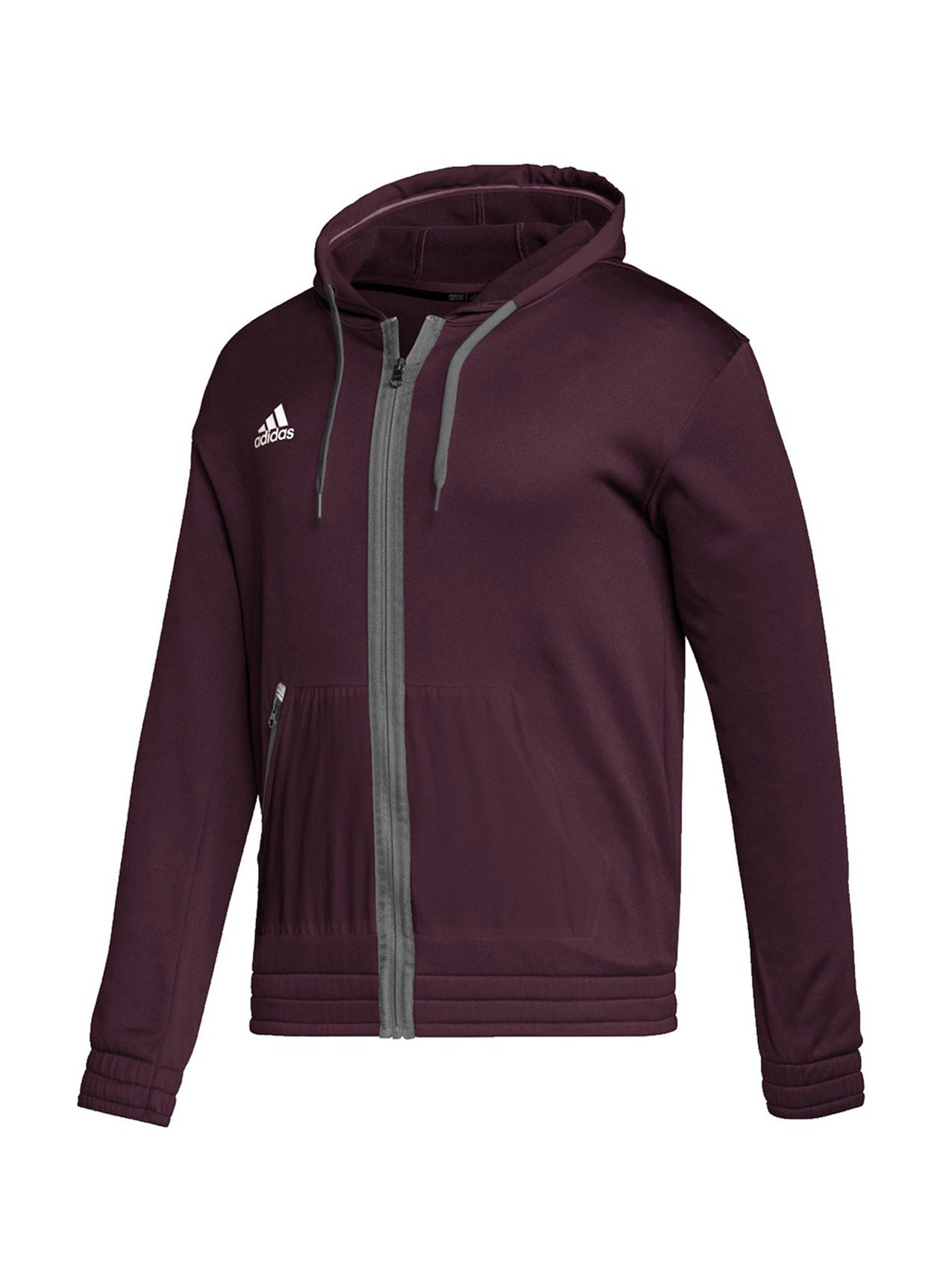 [HI3142] MENS ADIDAS TEAM ISSUE FULL-ZIP HOODIE