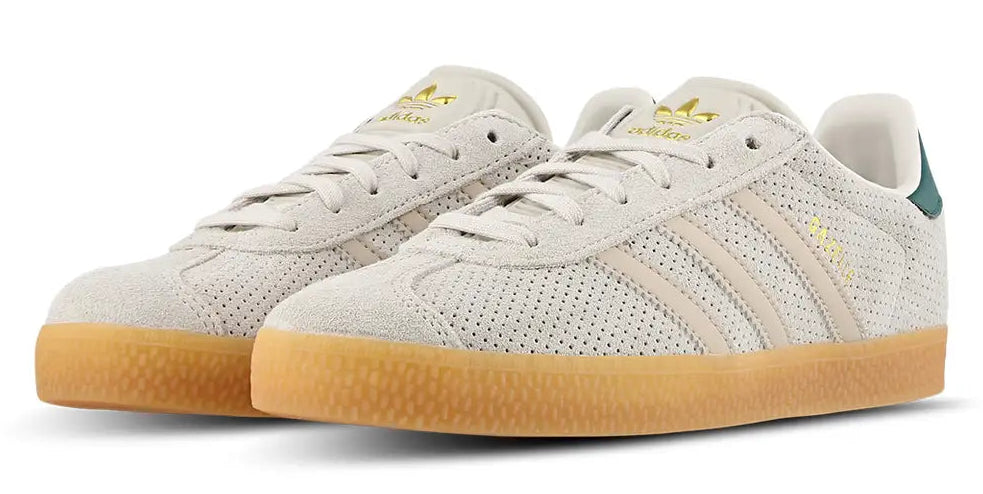 [IF7156] GRADE SCHOOL ADIDAS GAZELLE 'WONDER BEIGE GREEN (GS)'