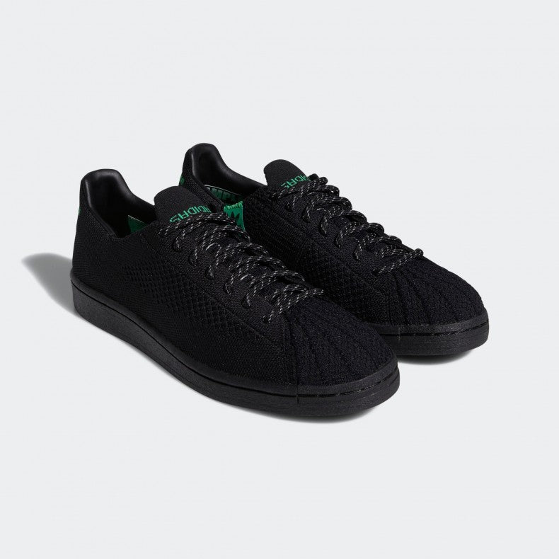 [GX0195] Mens Adidas Superstar Primeknit 'Pharrell Black'