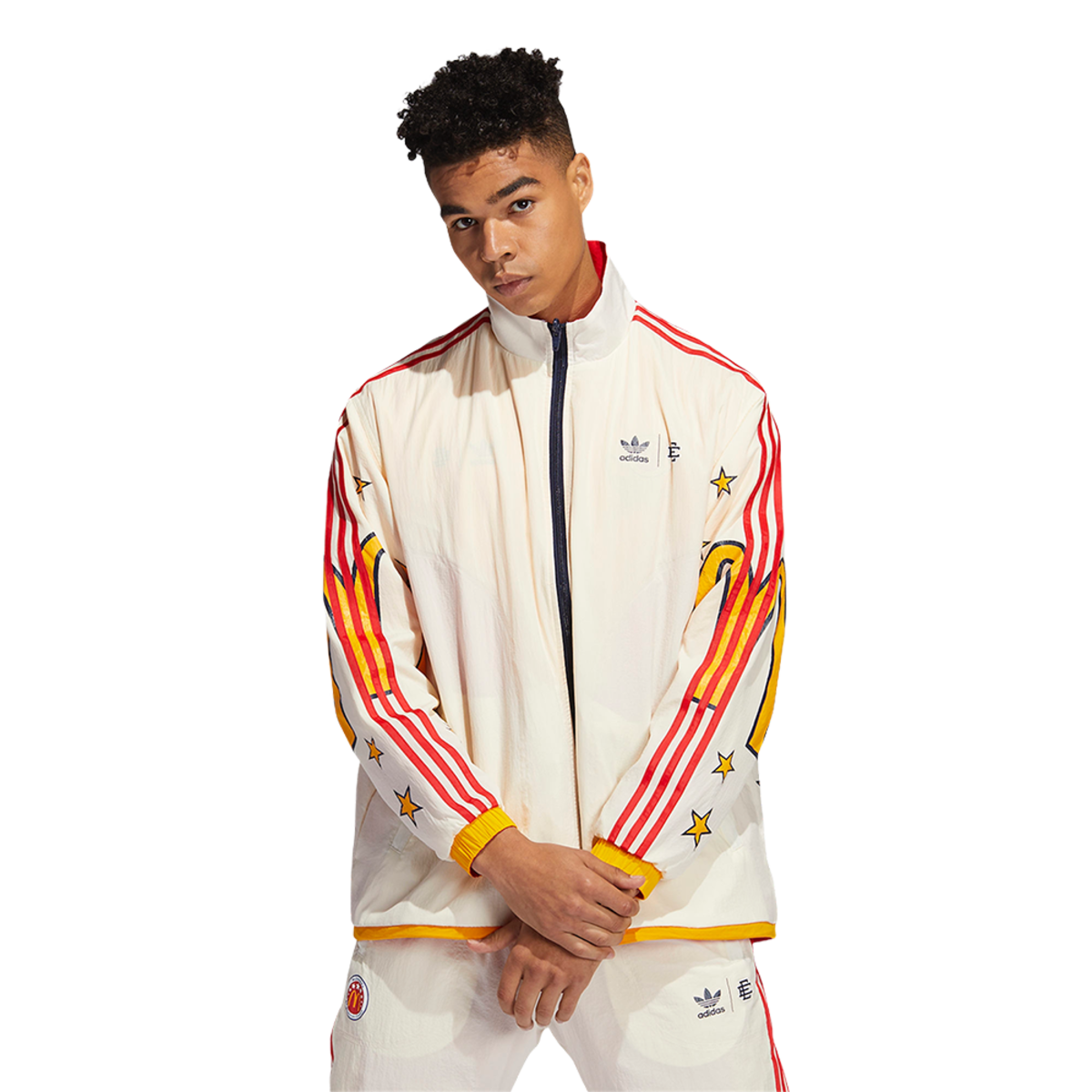 [H13536] Mens Adidas Eric Emanuel McDonald’s Reversible Track Jacket
