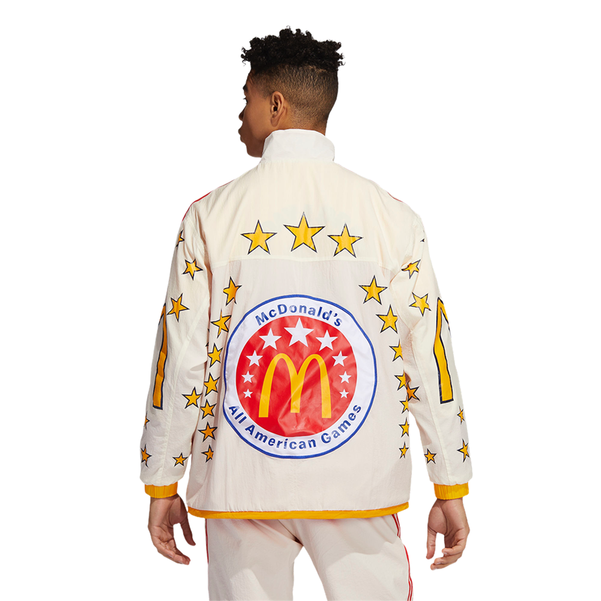 [H13536] Mens Adidas Eric Emanuel McDonald’s Reversible Track Jacket