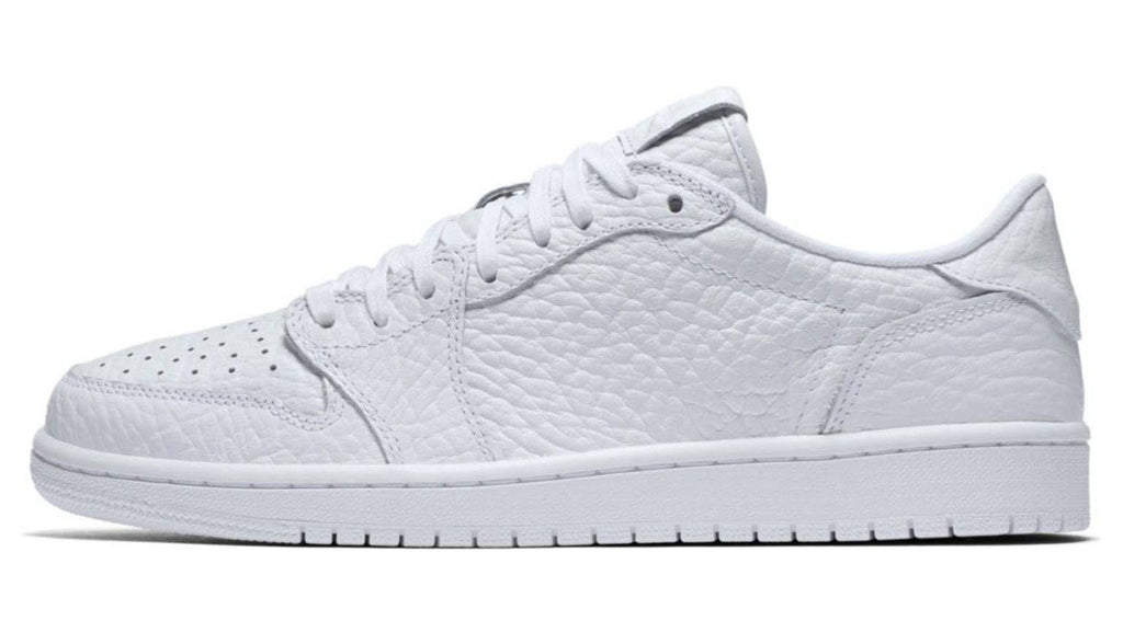 [872782-100] MENS AIR JORDAN RETRO 1 LOW 'NS TRIPLE WHITE'