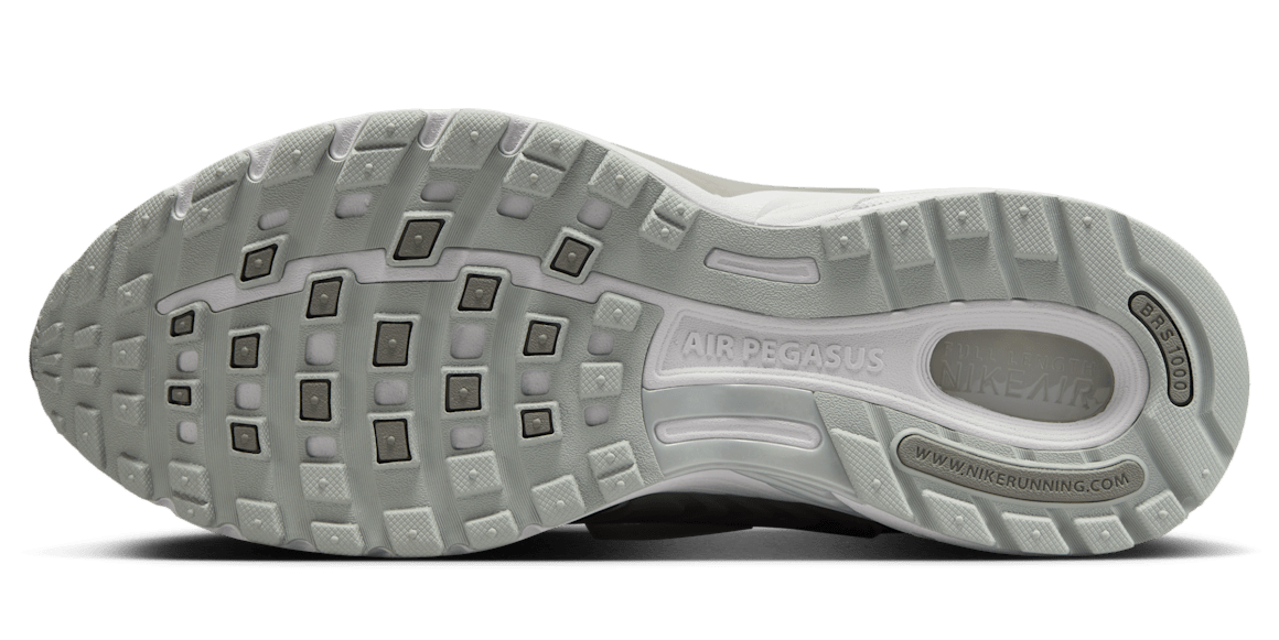 [IB0612-003] MENS NIKE AIR PEGASUS WAVE 'FLAT SILVER METALLIC SILVER'
