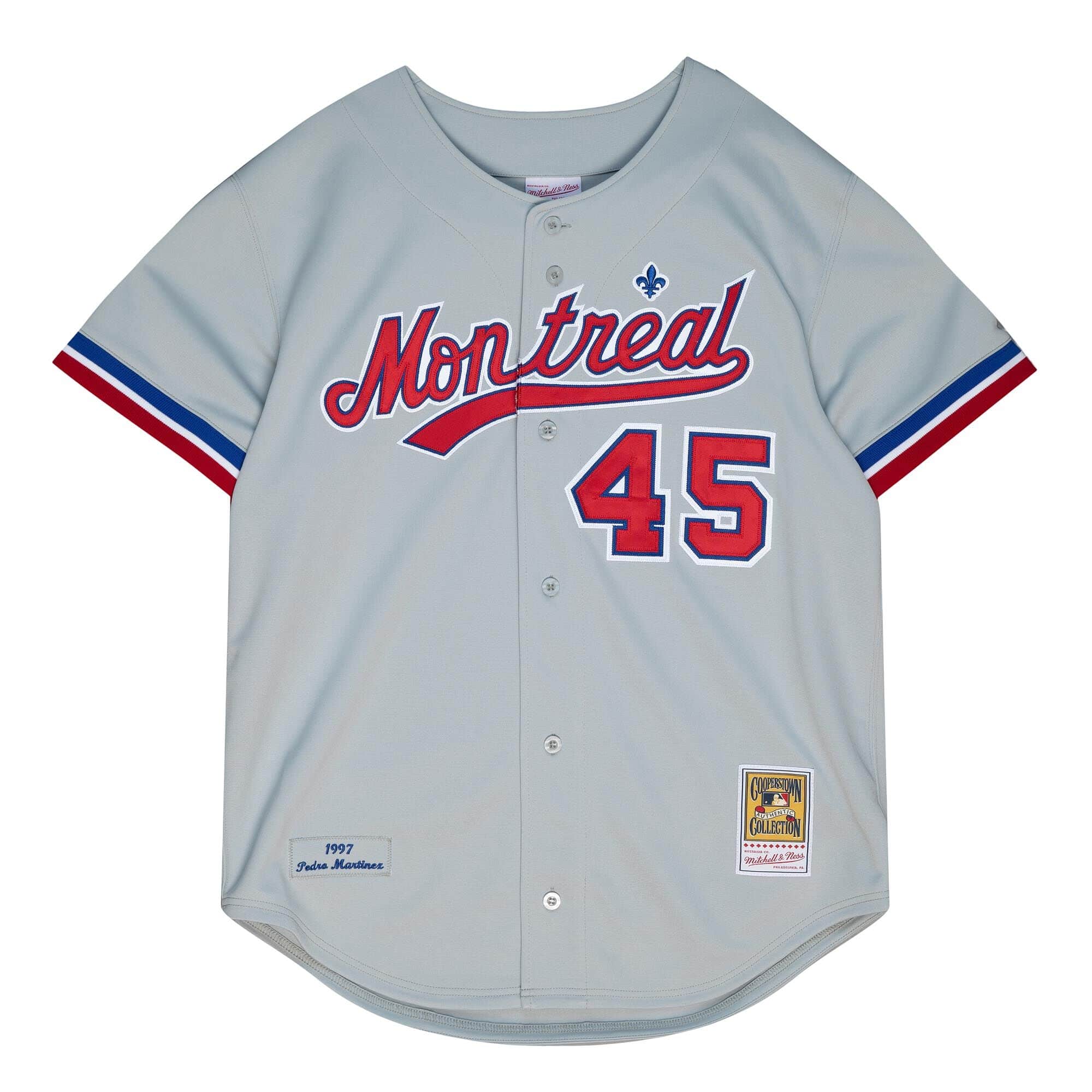 Mens Mitchell & Ness MLB MONTREAL EXPOS COOPERSTOWN AUTHENTIC JERSEY
