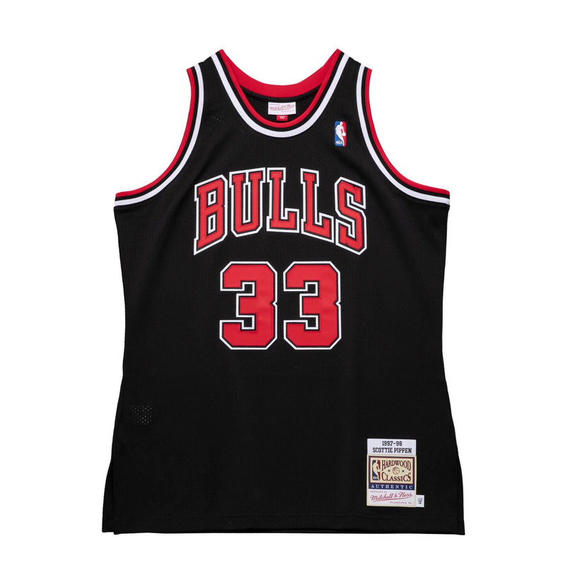 MENS MITCHELL & NESS AUTHENTIC ALTERNATE JERSEY BULLS 1997 SCOTTIE PIPPEN