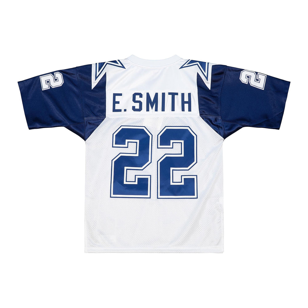 Mens Mitchell & Ness NFL WHITE JERSEY COWBOYS 1994 EMMITT SMITH