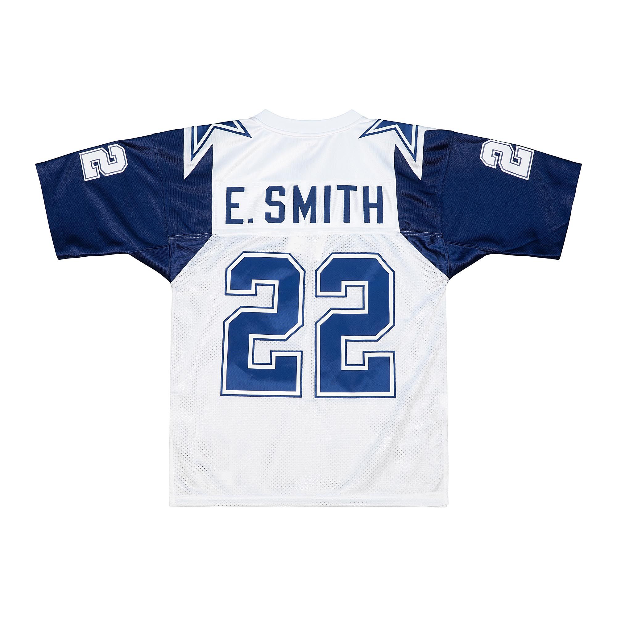 Mens Mitchell & Ness NFL WHITE JERSEY COWBOYS 1994 EMMITT SMITH
