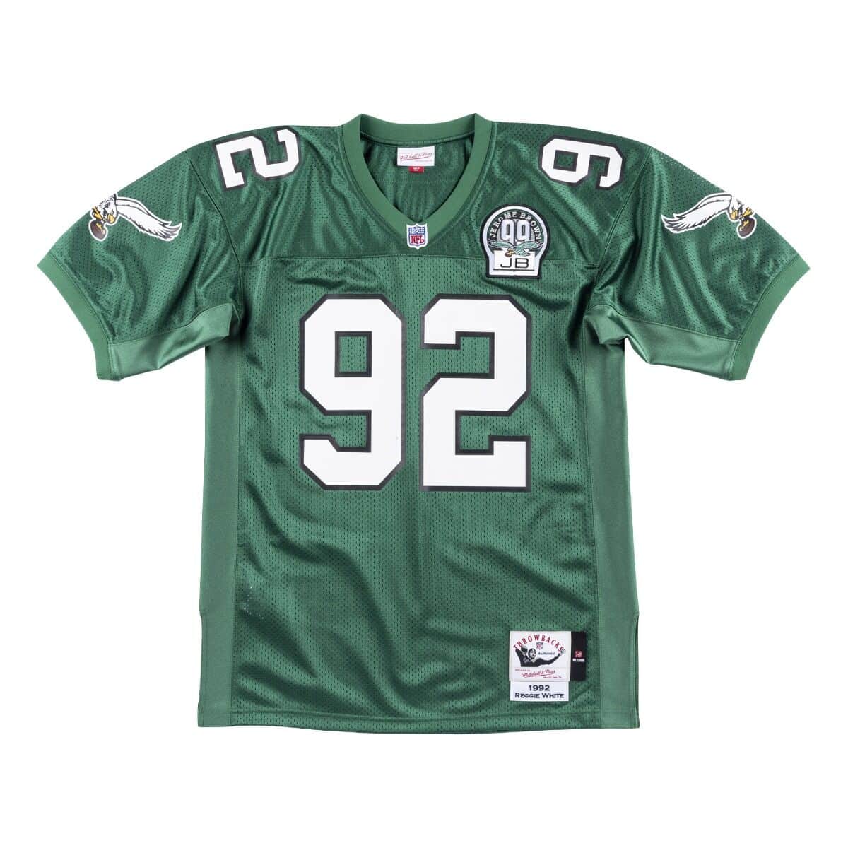 Mens Mitchell & Ness NFL AUTHENTIC JERSEY EAGLES 1992 REGGIE WHITE