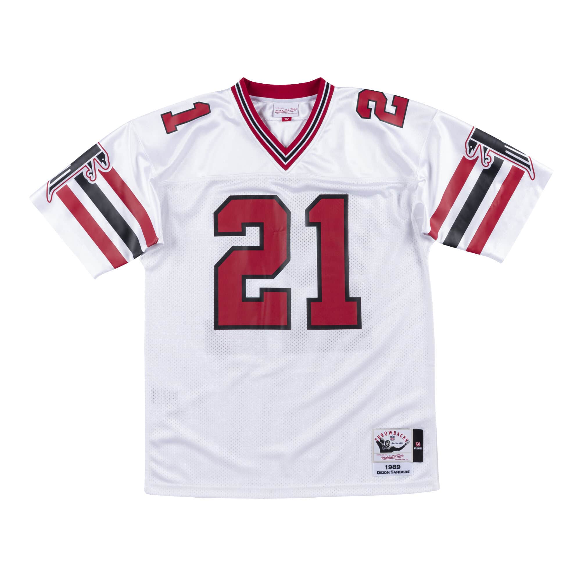 Mens Mitchell & Ness NFL AUTHENTIC JERSEY FALCONS 1989 DEION SANDERS