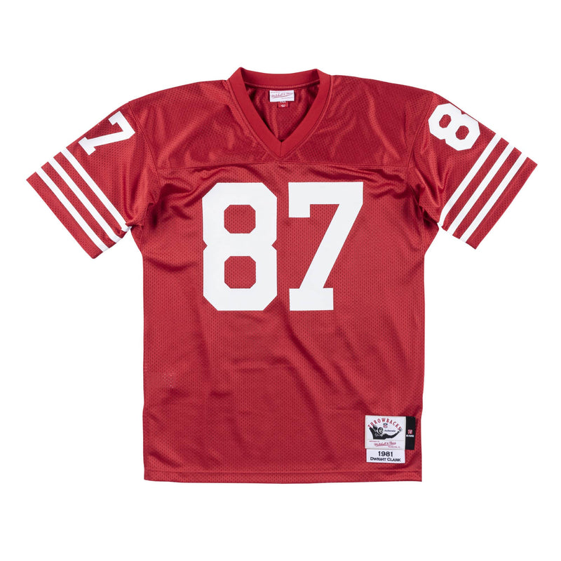 Mens Mitchell & Ness NFL AUTHENTIC JERSEY 49ERS 1981 DWIGHT CLARK