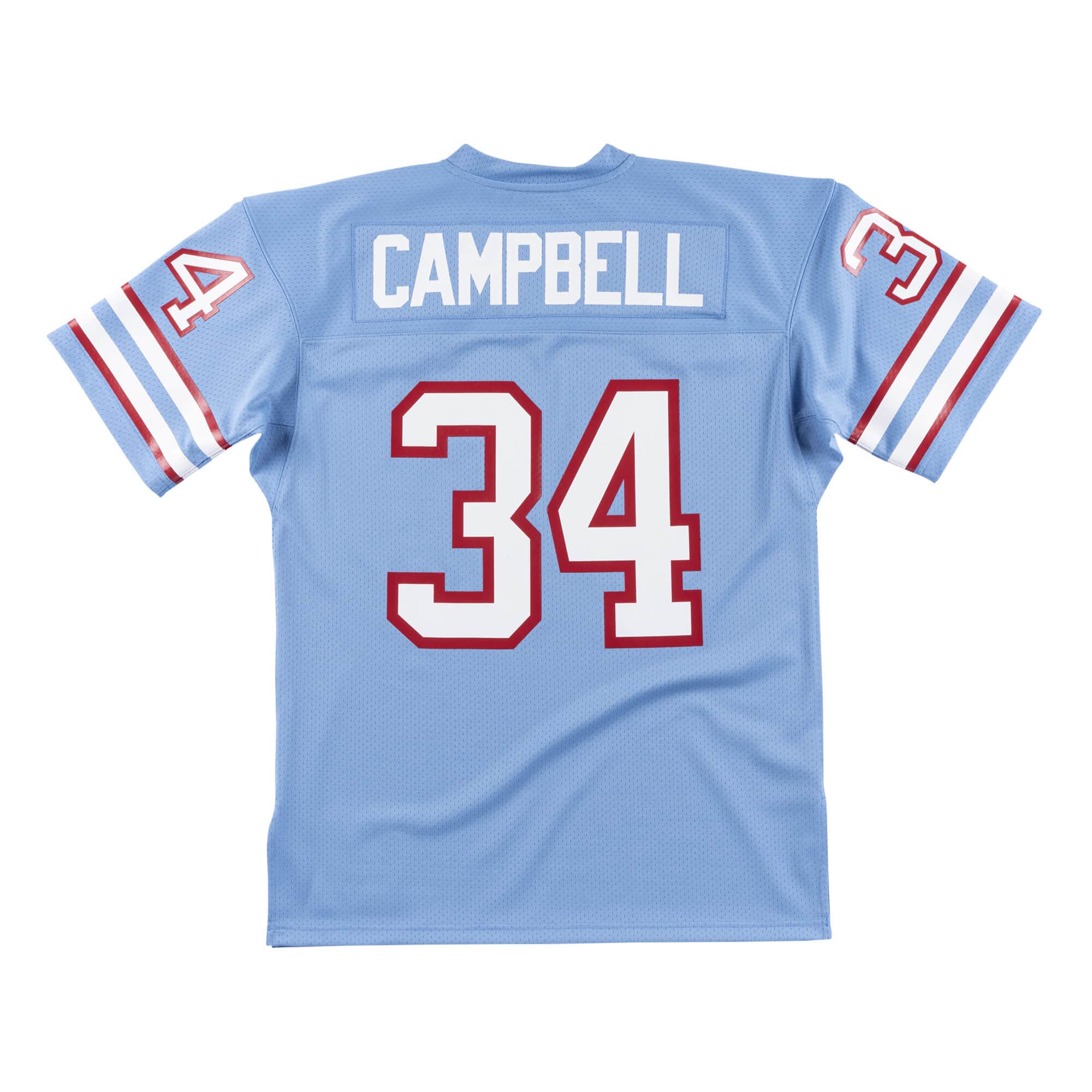 Mens Mitchell & Ness NFL AUTHENTIC JERSEY OILERS 1980 EARL CAMPBELL