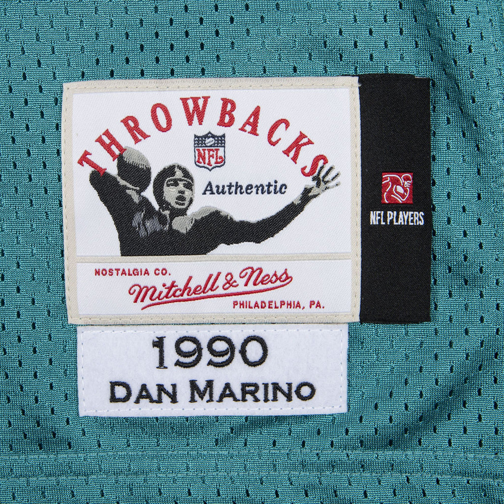 Mens Mitchell & Ness NFL AUTHENTIC JERSEY DOLPHINS 1990 DAN MARINO
