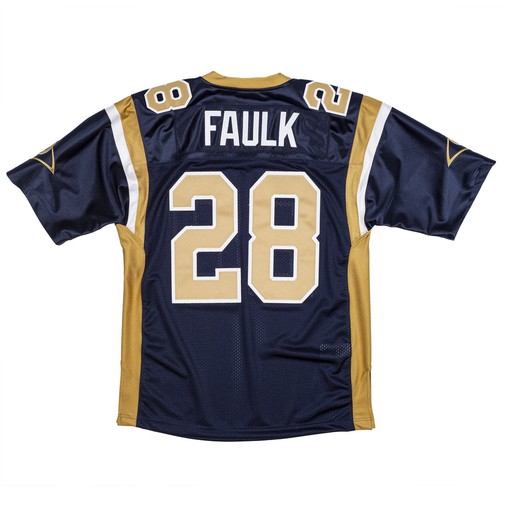 Mens Mitchell & Ness NFL AUTHENTIC JERSEY RAMS 2000 MARSHALL FAULK