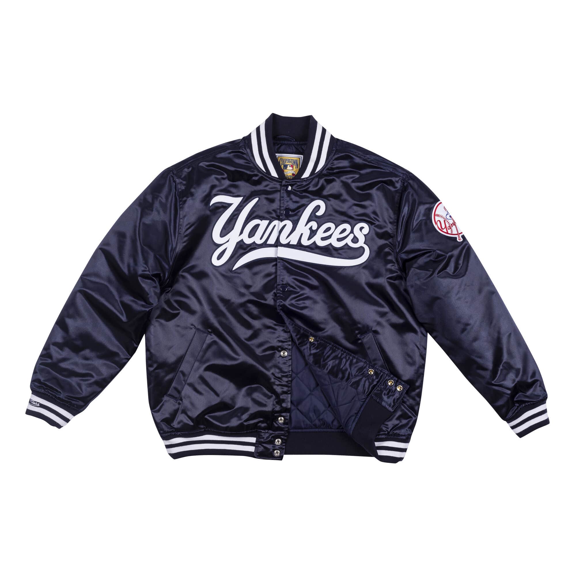 Mens Mitchell & Ness MLB AUTHENTIC SATIN JACKET YANKEES 99