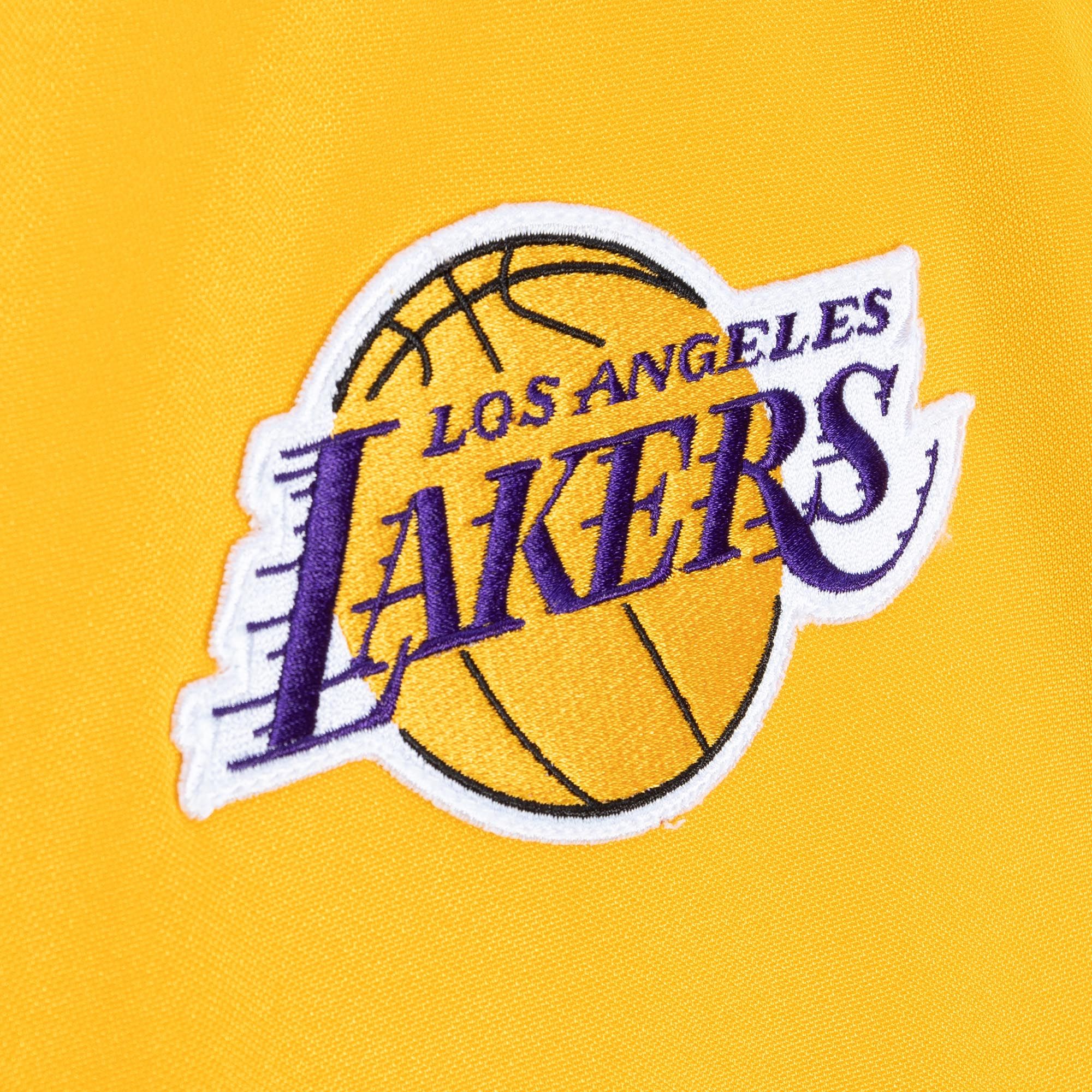 Mens Mitchell & Ness NBA AUTHENTIC SHOOTING SHIRT LAKERS 2001