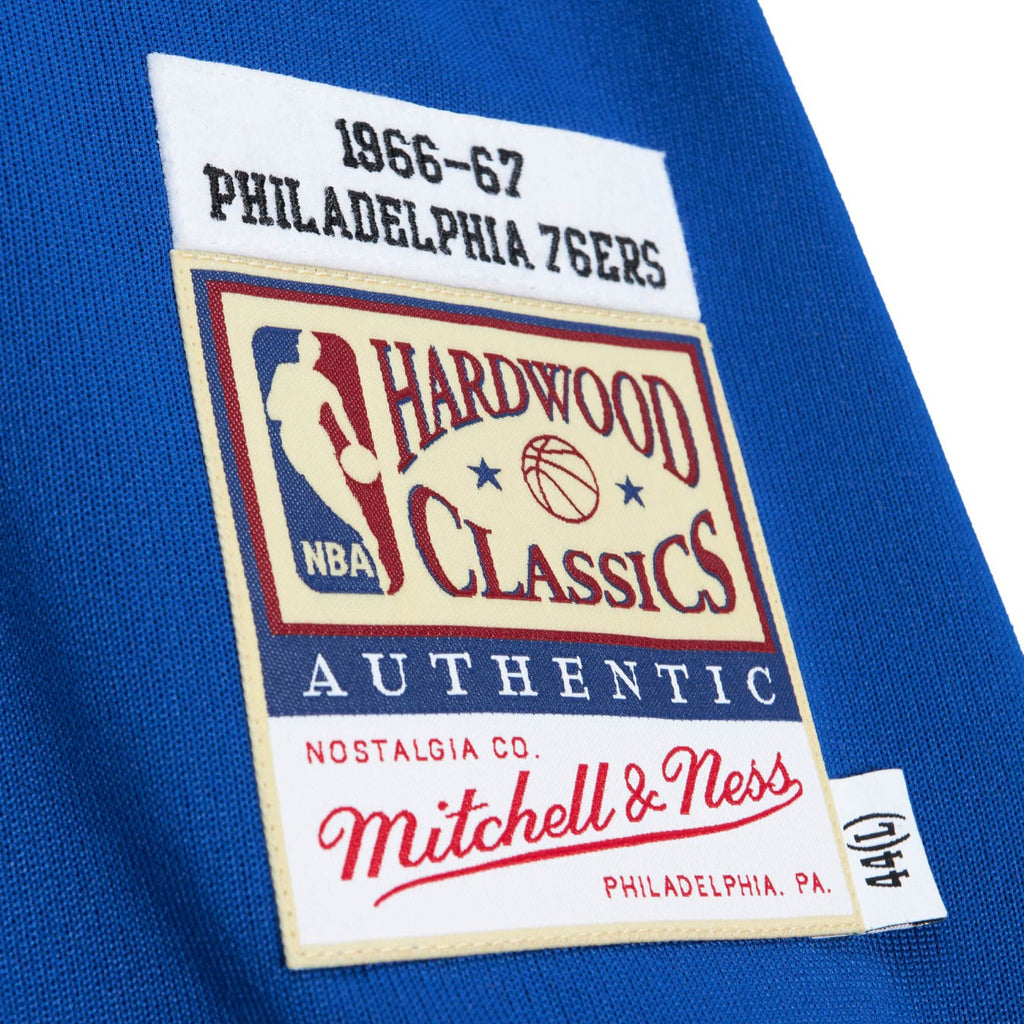 Mens Mitchell & Ness NBA SHOOTING SHIRT 76ERS 1966
