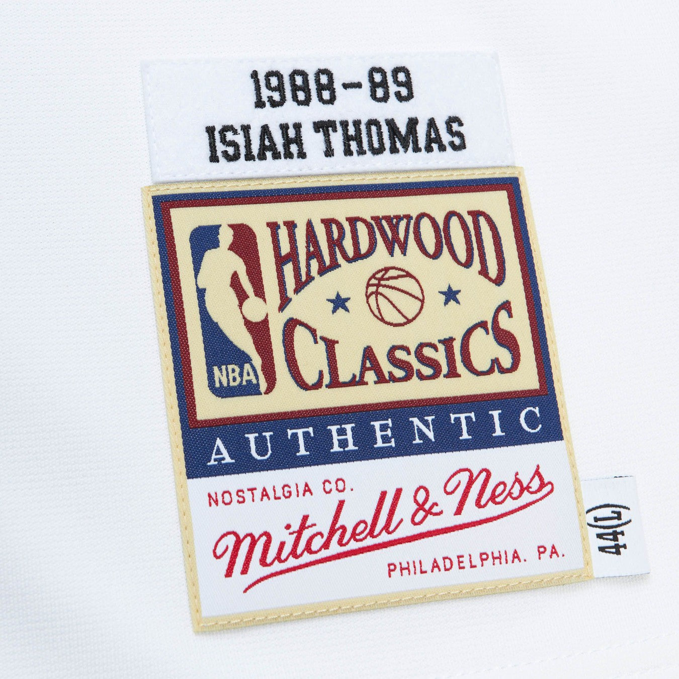 Mens Mitchell & Ness NBA SHOOTING SHIRT PISTONS 1988 ISIAH THOMAS