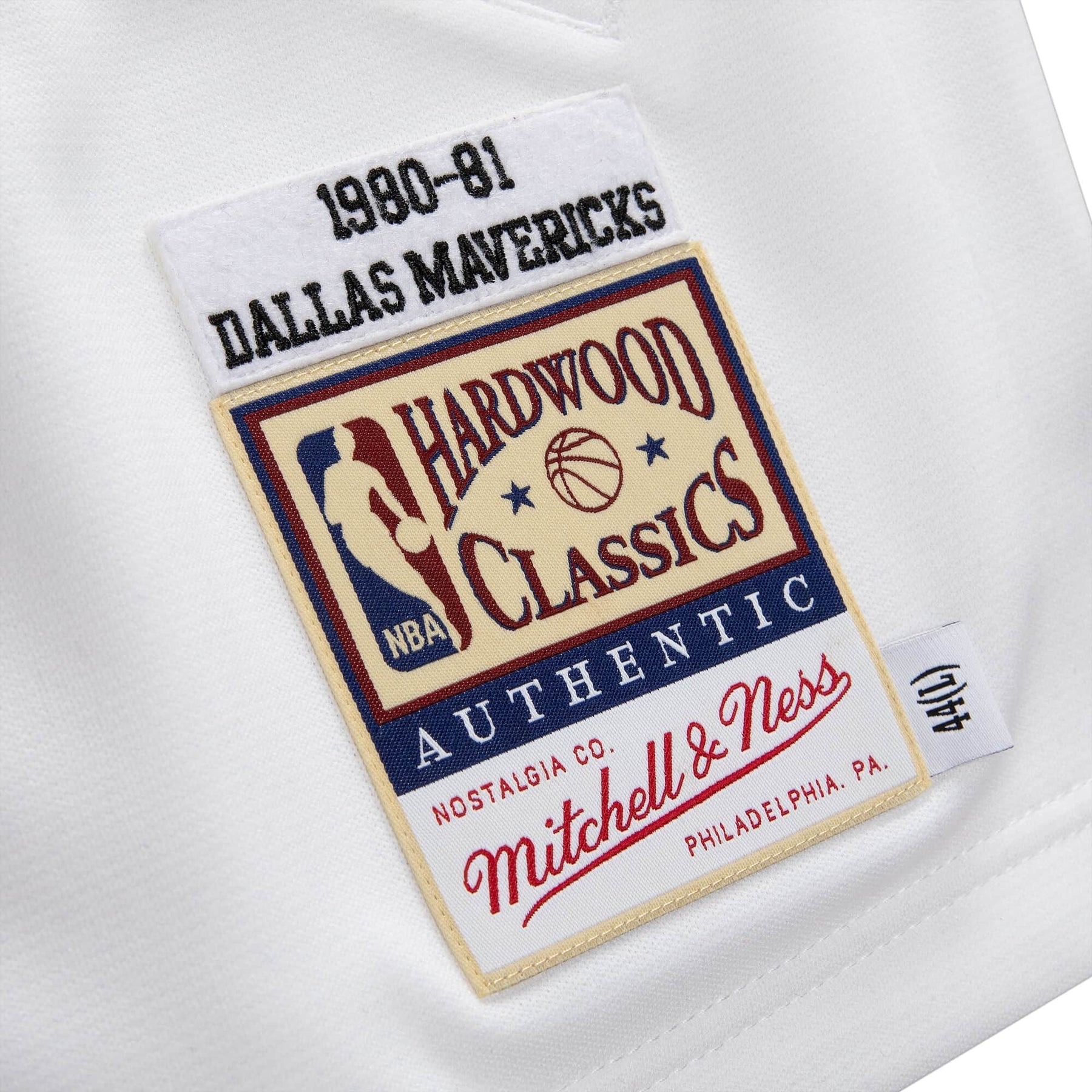 MENS MITCHELL & NESS NBA AUTHENTIC SHOOTING SHIRT MAVERICKS 80