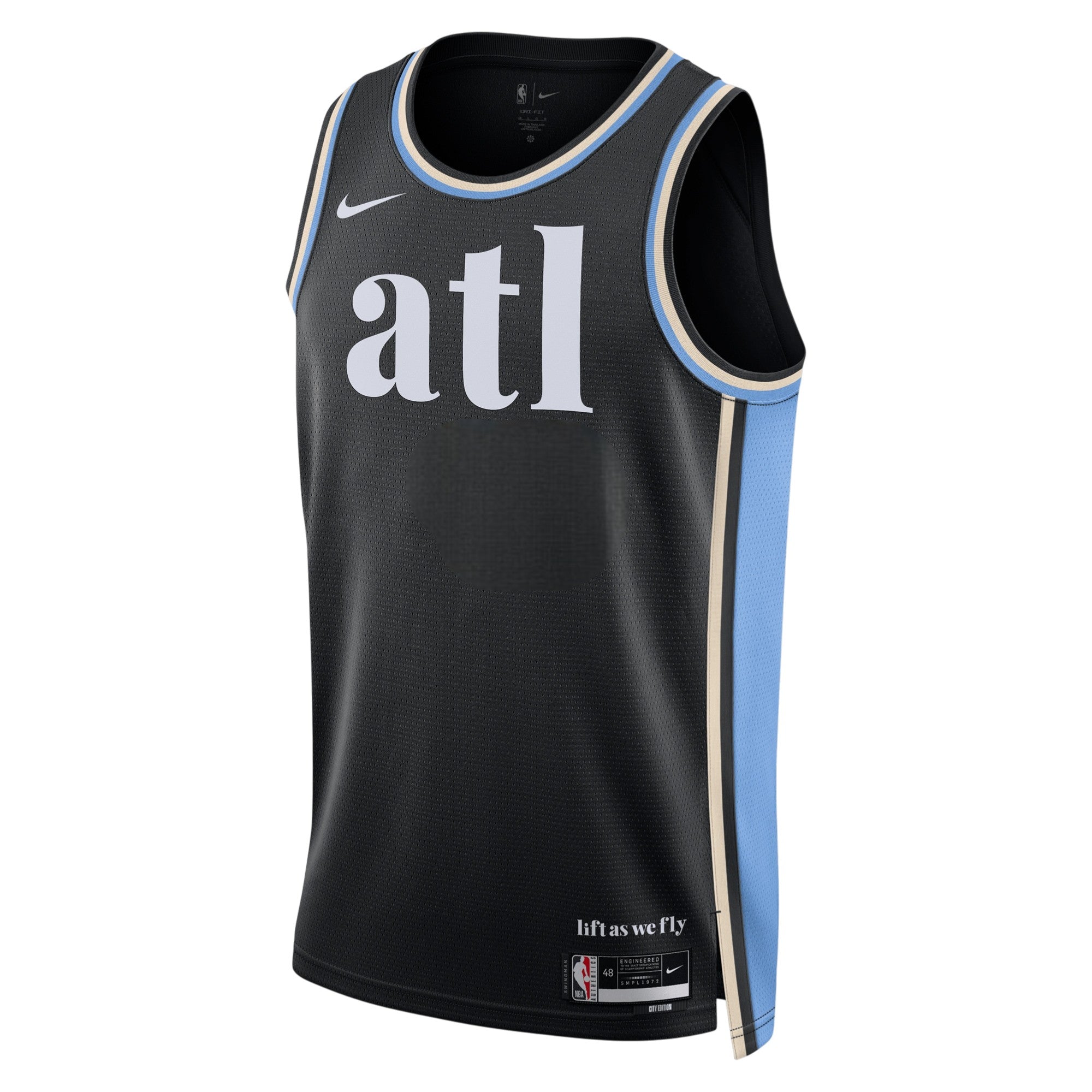 [DX8523-010] MENS NIKE NBA ATLANTA HAWKS CITY EDITION SWINGMAN JERSEY 23
