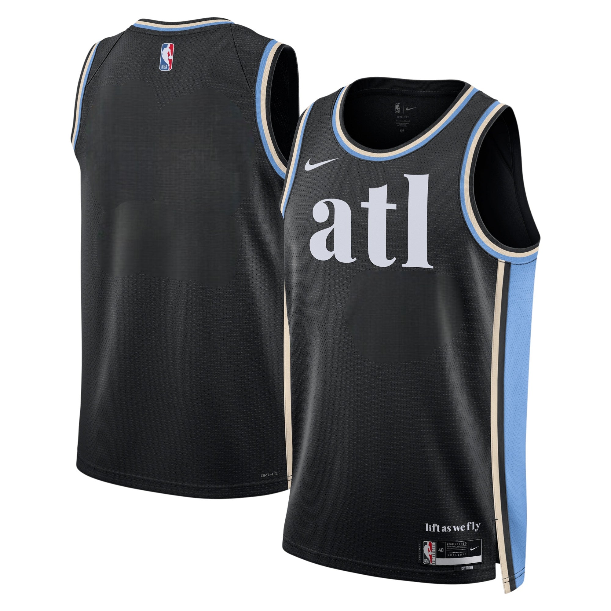 [DX8523-010] MENS NIKE NBA ATLANTA HAWKS CITY EDITION SWINGMAN JERSEY 23