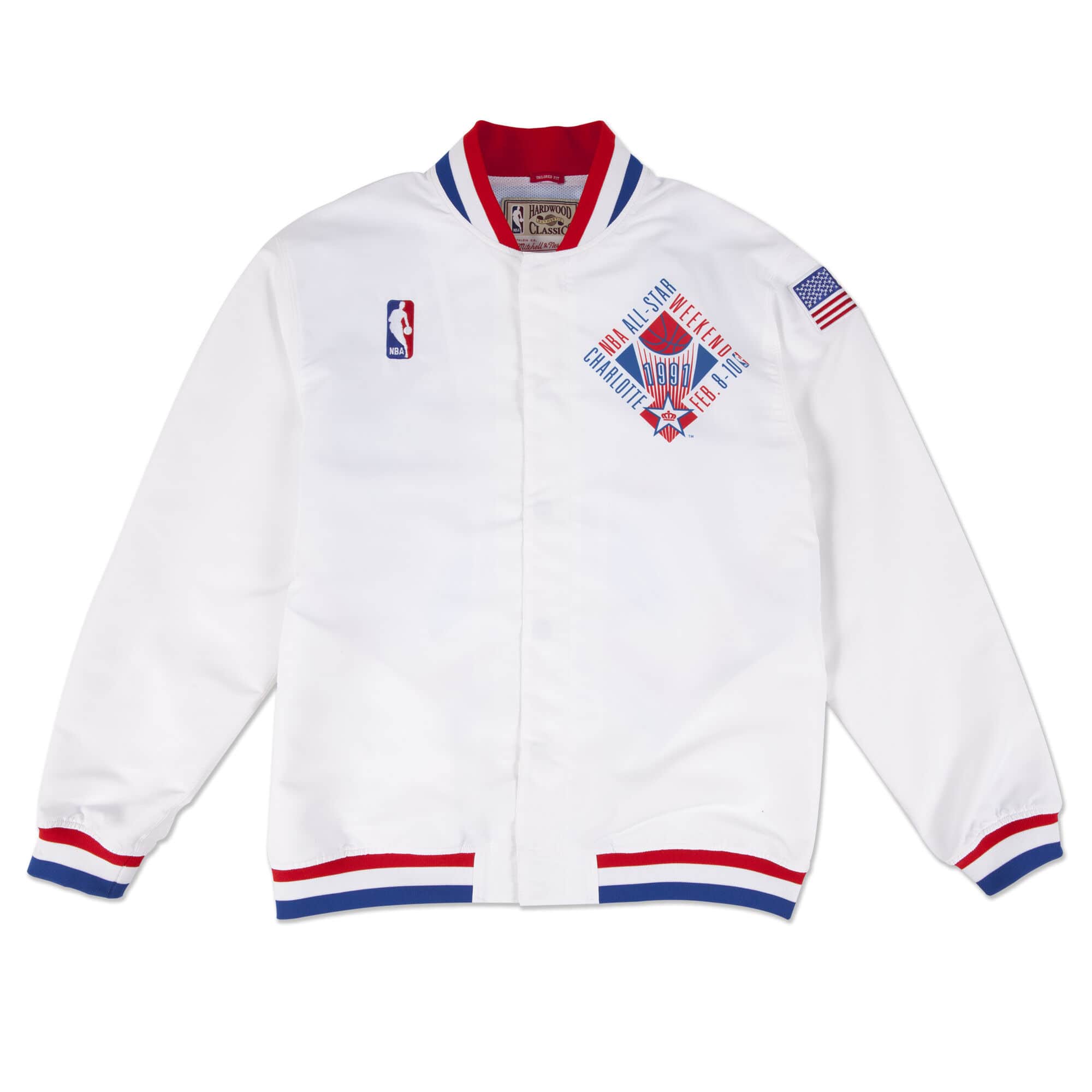 Mens Mitchell & Ness NBA AUTHENTIC WARM UP JACKET ALL-STAR EAST 91