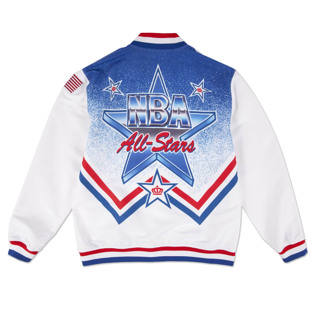 Mens Mitchell & Ness NBA AUTHENTIC WARM UP JACKET ALL-STAR EAST 91