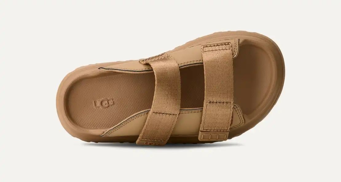 [1166513K-DND] YOUTH UGG GOLDENGLOW SLIDE 'DARK SAND'