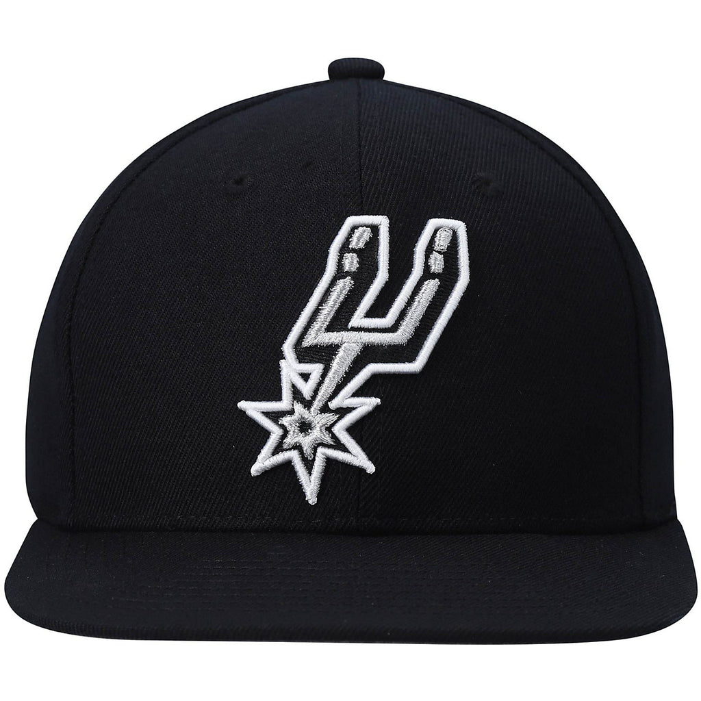 MENS MITCHELL & NESS NBA TEAM GROUND 2.0 SNAPBACK SPURS