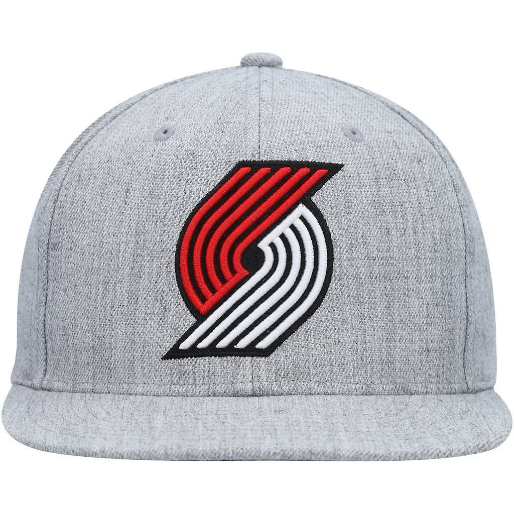 MENS MITCHELL & NESS NBA TEAM HEATHER 2.0 SNAPBACK TRAIL BLAZERS