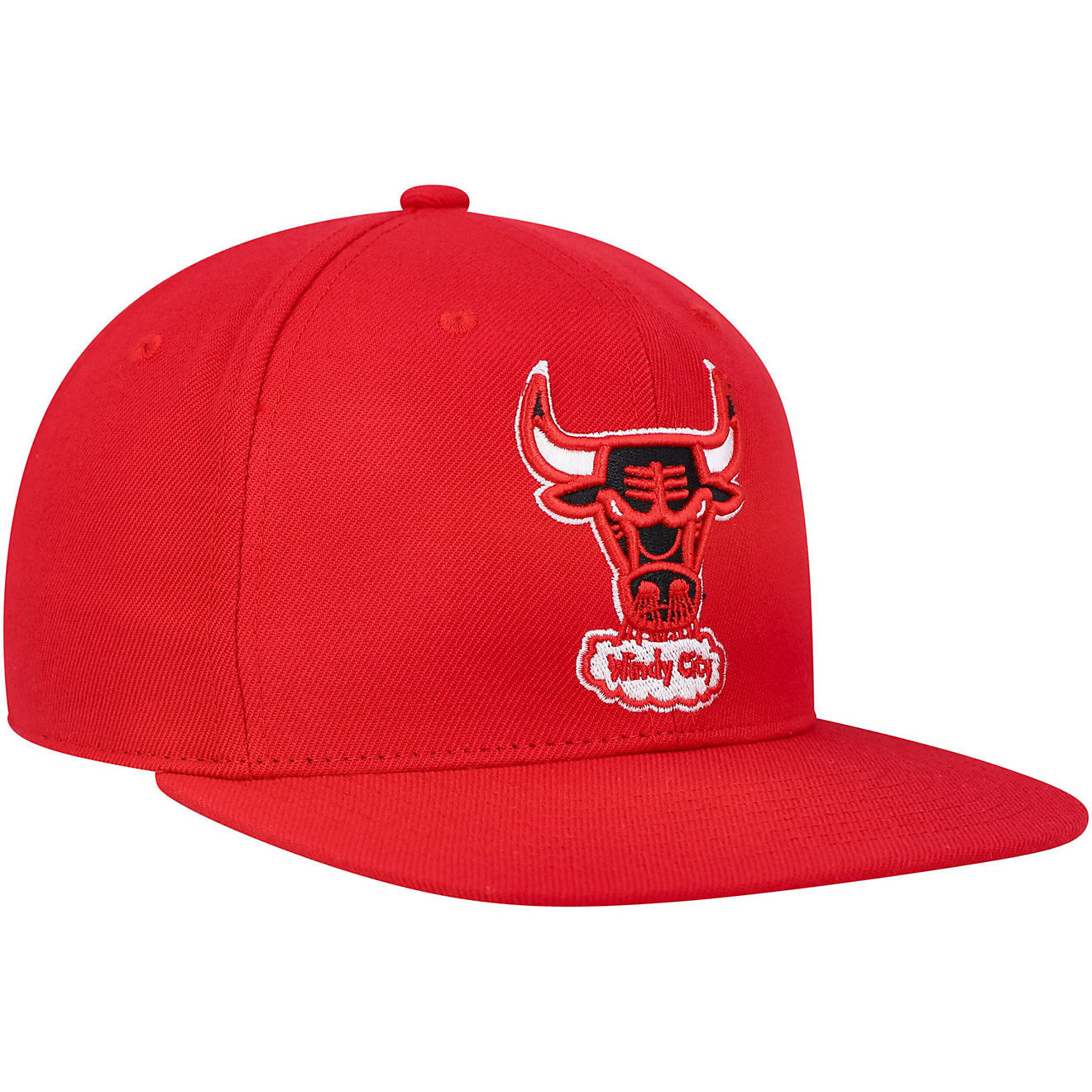 MENS MITCHELL & NESS NBA TEAM GROUND 2.0 FITTED HWC BULLS
